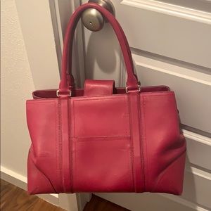 Leather Ann Taylor Tote Bag
